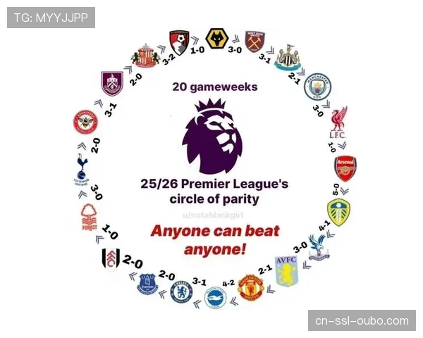 英超竞争格局巨变 传统六强概念受到中游球队强劲挑战